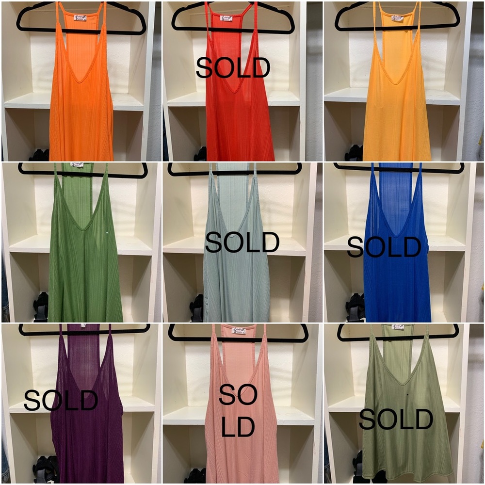 Free People Slinky Tank size M - $10 each or 2/$15